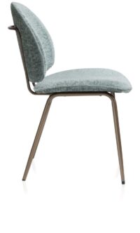 Kjel eetkamerstoel - champagne frame - Groen - Afbeelding 2