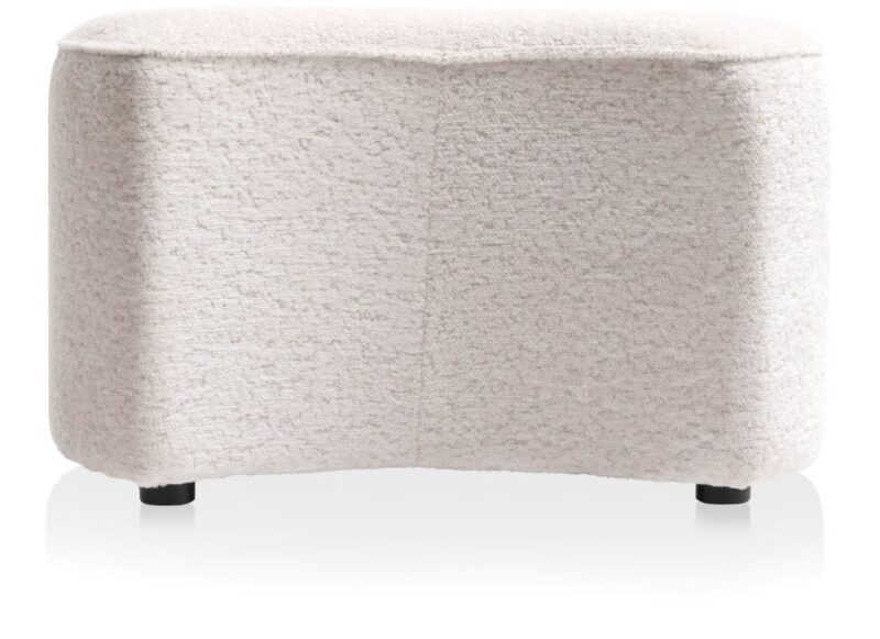 Roan Poef Maan H44Cm - Creme - Afbeelding 1