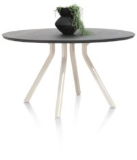 Arvada, tafel 140 cm. - rond - centrale poot Nebbia - Onyx Nebbia - Afbeelding 3