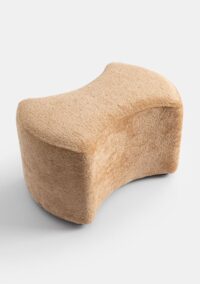 Roan pouf H43-49cm - Jaune ocre