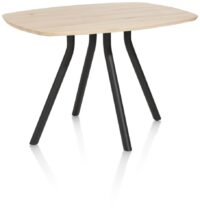 Arvada, bartafel 160 x 100 cm. - ovaal - centrale poot kort - natural - Afbeelding 3