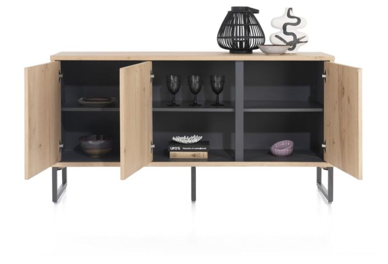 Castello, Dressoir 153 Cm - 3-Deuren - Afbeelding 3