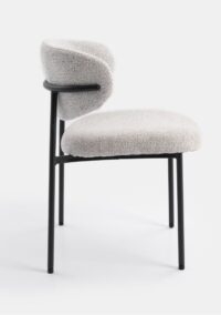 Jona eetkamerstoel - Kiezel - Afbeelding 3