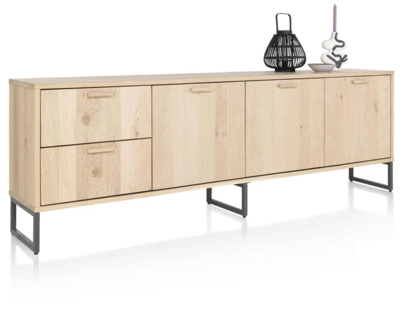 Castello, Dressoir 240 Cm - 3-Deuren + 2-Laden - Afbeelding 2