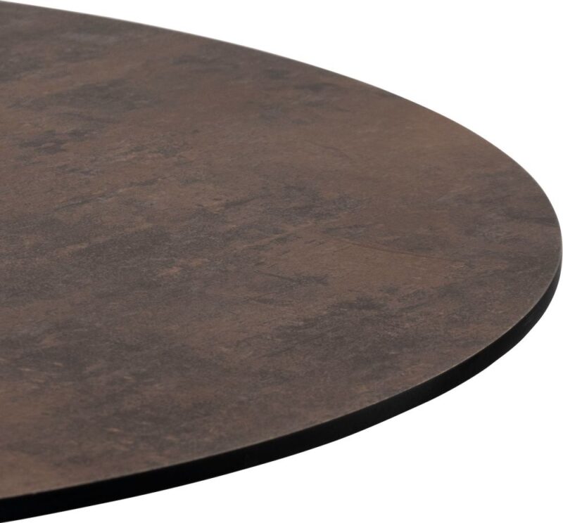 Brest Bistrotafel Stone Rust D80Cm - Goud - Afbeelding 2