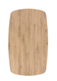 Lattina, uitschuiftafel 170 (+ 2 x 40 cm) x 100 cm - Ceramic oak natural - Afbeelding 2