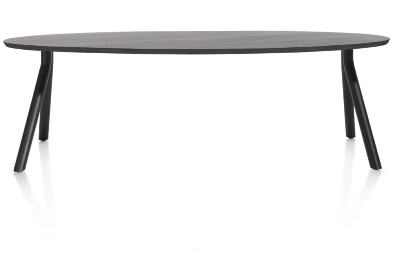 Arvada, Tafel 220 X 110 Cm. - Ellips - Poten Aan De Zijkant - Onyx - Afbeelding 1