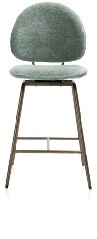 Kjel barstoel - champagne frame - Groen