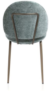 Kjel eetkamerstoel - champagne frame - Groen - Afbeelding 3