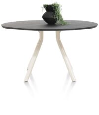 Arvada, tafel 140 cm. - rond - centrale poot Nebbia - Onyx Nebbia - Afbeelding 2