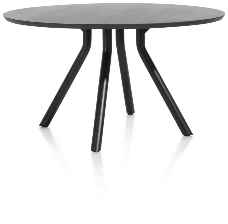 Arvada, Tafel 140 Cm. - Rond - Centrale Poot Kort - Onyx - Afbeelding 3