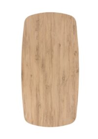 Lattina, uitschuiftafel 200 (+ 2 x 50 cm) x 100 cm - Ceramic oak natural - Afbeelding 2