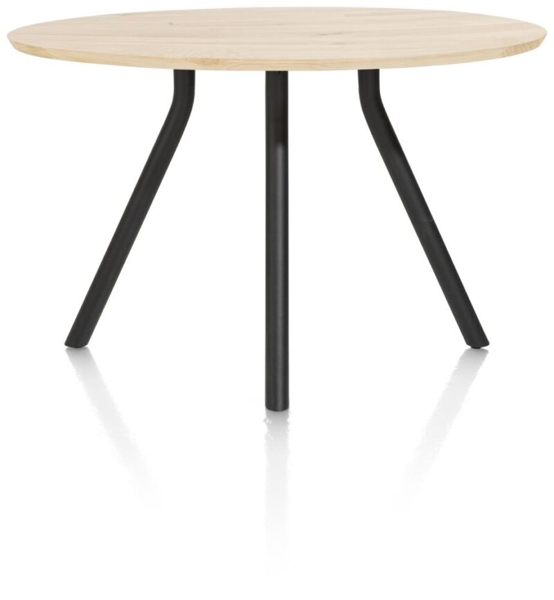 Arvada, Bartafel 140 Cm. - Rond - Centrale Poot Kort - Natural - Afbeelding 1