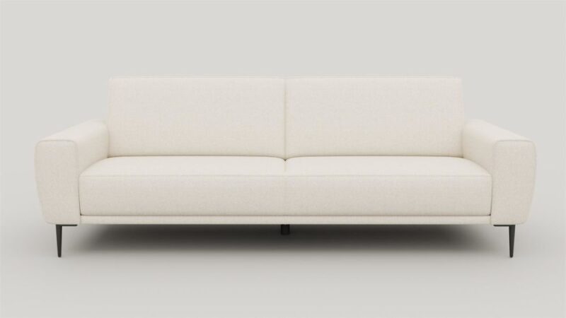 Puglia, Canapé 3,5 Places - Vada - Creme - Image 1