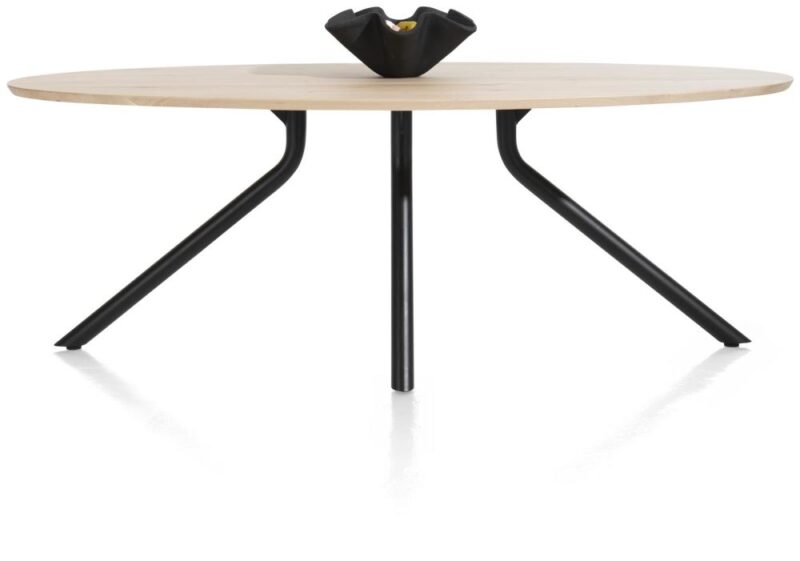 Arvada, Tafel 250 X 110 Cm. - Ellips - Centrale Poot Lang - Natural - Afbeelding 2