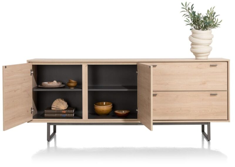 Helsinki, Buffet 210 Cm. - 2-Portes + 2-Tiroirs - Image 2