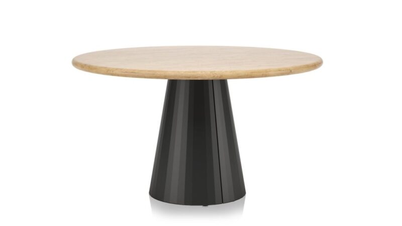 Arawood, Eetkamertafel - Rond - 140Cm - Natural - Afbeelding 1