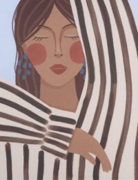 Zenya schilderij - 90x140cm - Afbeelding 2