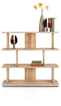 Azulaar, roomdivider smal 120 cm - 7-niches