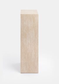 Nea pilaar H100cm - Cremekleurig