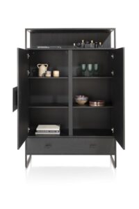 Capella, armoire 115 cm. - 2-portes + 1-tiroir + 1-niche - Image 2