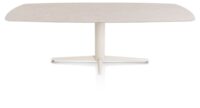 Saluti, TABLE OVAAL 240 X 110 CM. - CENTRALE POOT - CRÈME - Light sand
