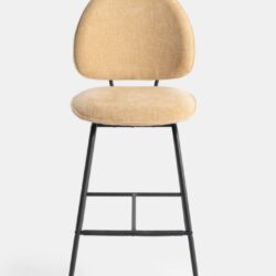 Milo chaise de bar - Jaune