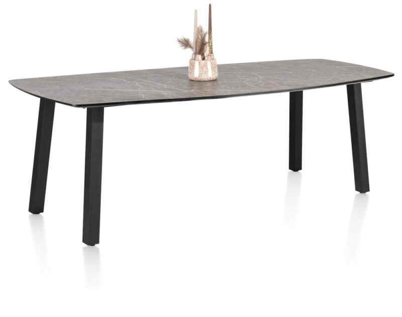 Palace, Bartafel 210 X 110 Cm - 4-Poten (Hoogte: 92 Cm) - Lichtgrijs - Afbeelding 2