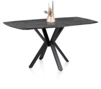 Palace, bartafel 180 x 110 cm - centrale poot (hoogte: 92 cm) - Antraciet - Afbeelding 2