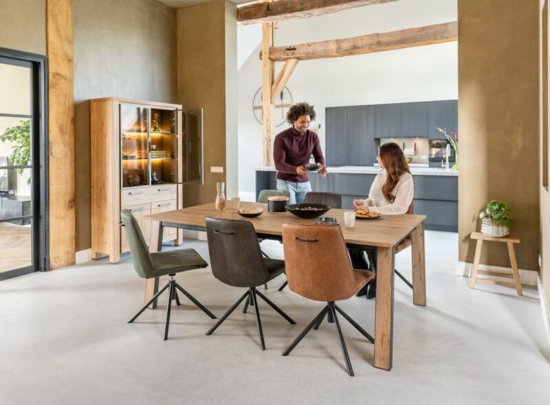 Delmonte, Eetkamertafel 170 X 100 Cm - Afbeelding 3