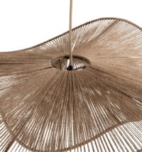 Iggy hanglamp 1*E27 D80cm - Naturel - Afbeelding 3