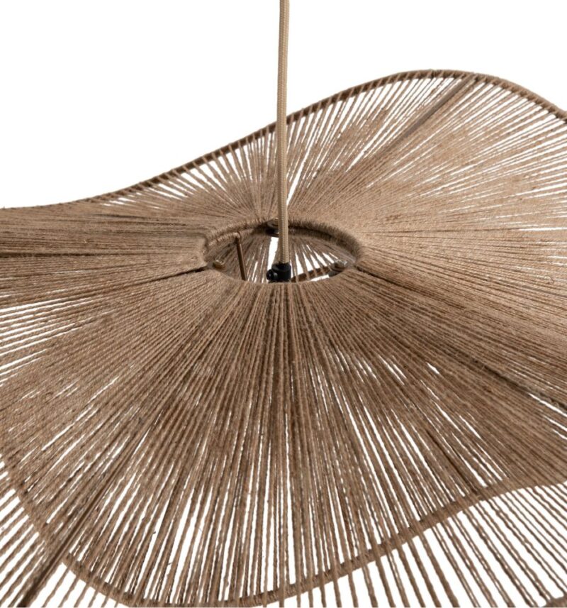 Iggy Hanglamp 1*E27 D80Cm - Naturel - Afbeelding 3