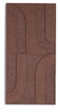 Jace tableau 48x96cm - brun