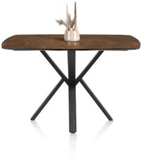 Palace, bartafel 150 x 120 cm - centrale poot (hoogte: 92 cm) - Roest