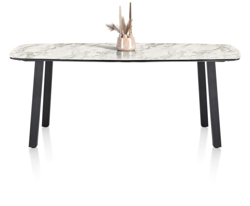 Palace, Bartafel 210 X 110 Cm - 4-Poten (Hoogte: 92 Cm) - Wit - Afbeelding 1