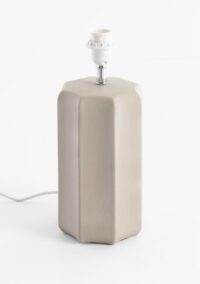 Lio lampenvoet 1*E27 - Beige