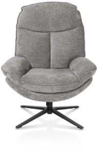 Florence, fauteuil (incl. pouf) - tissu Enzo - gris - Image 3