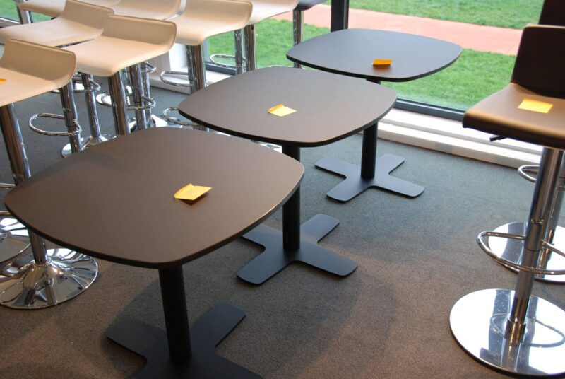 Solden Lage Tafel Zwart - Afbeelding 1