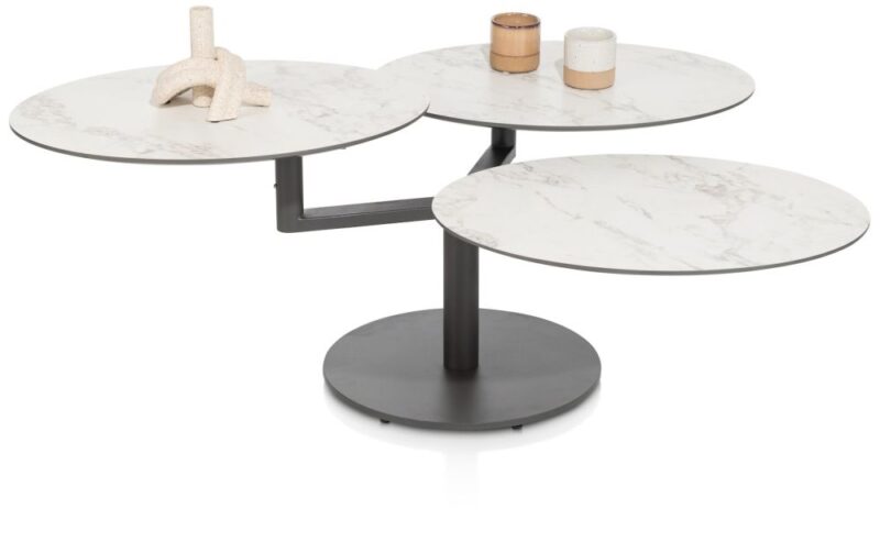 Pete, Table Basse Pivotante - 100 X 100 Cm - Image 1