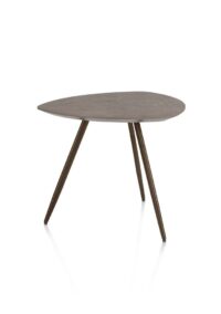 Salutina, salontafel 53 x 53 cm - 3 pootjes - steelbrown