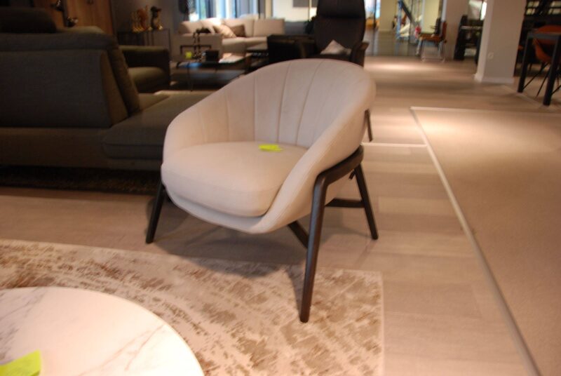 Solden Bijzetzetel Grijs Natuzzi - Image 1