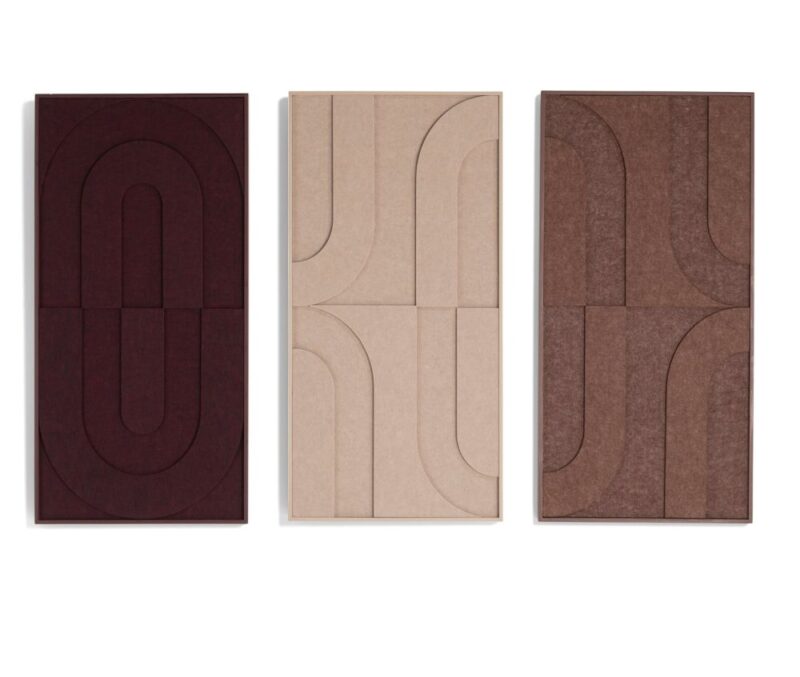 Jace Tableau 48X96Cm - Bordeaux - Image 3