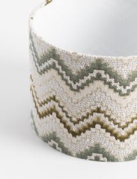 Beautiq Lush lampenkap 30 x 21cm - Olijf - Afbeelding 3