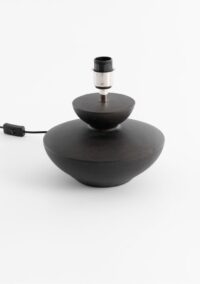 Noor lampenvoet 1*E27 - Zwart