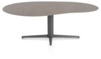 Saluti, TABLE ORGANISCH 210 X 120 CM. - CENTRALE POOT - GRAPHIET - Lava