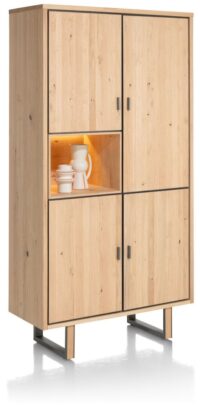 Shimanto, armoire 100 cm - 4-portes + 1-niche (+ LED) - Image 2