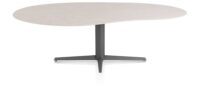 Saluti, TABLE ORGANISCH 240 X 120 CM. - CENTRALE POOT - GRAPHIET - Light sand