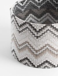 Beautiq Lush lampenkap 30 x 21cm - Antraciet - Afbeelding 3