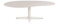 Saluti, TABLE ORGANISCH 240 X 120 CM. - CENTRALE POOT - CR&Egrave;ME - Light sand