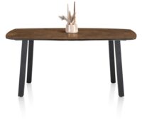 Palace, bartafel 180 x 110 cm - 4-poten (hoogte: 92 cm) - Roest